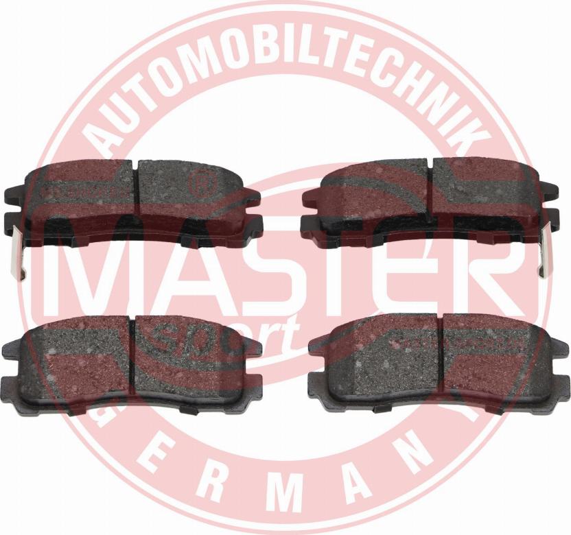 MASTER-SPORT GERMANY 13046059802N-SET-MS - Kit de plaquettes de frein, frein à disque cwaw.fr