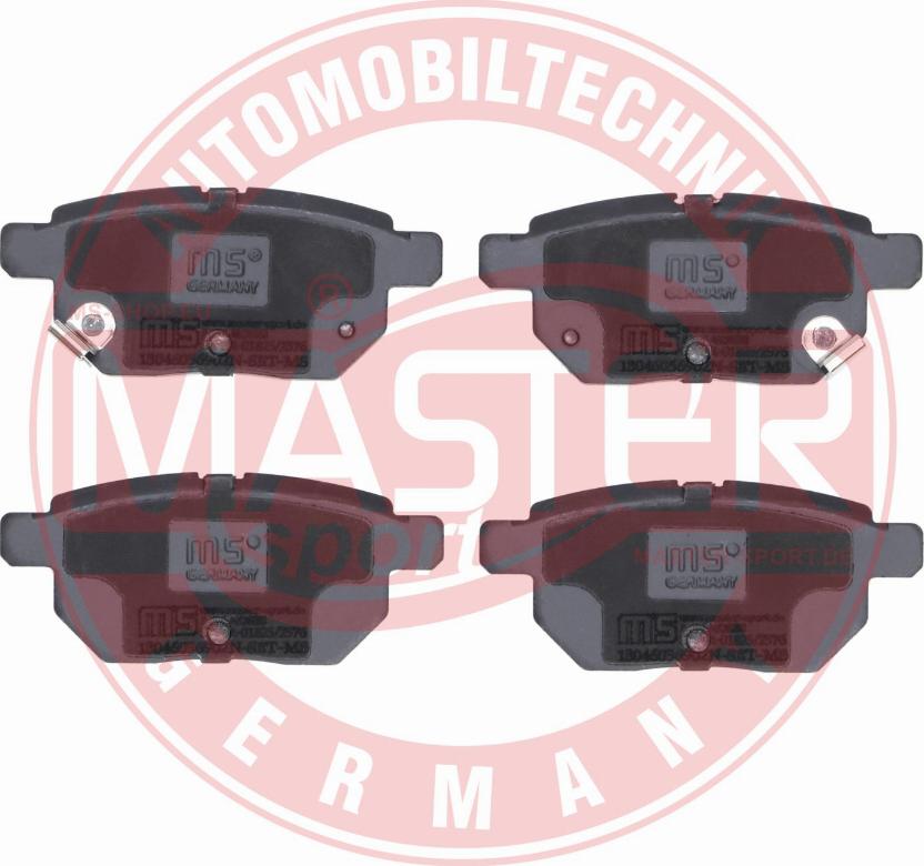 MASTER-SPORT GERMANY 13046056902N-SET-MS - Kit de plaquettes de frein, frein à disque cwaw.fr