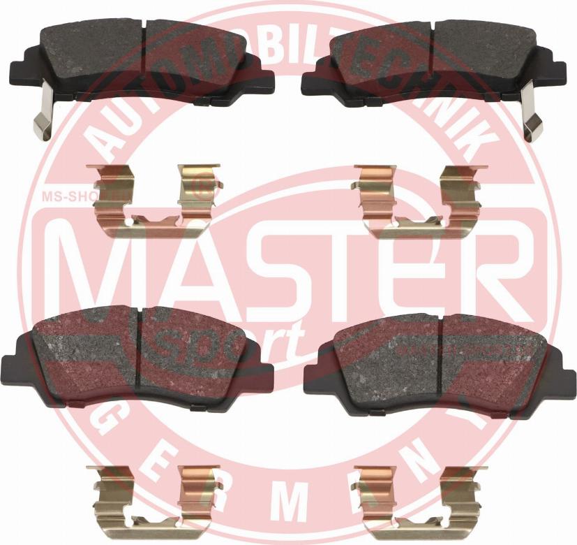 MASTER-SPORT GERMANY 13046056532N-SET-MS - Kit de plaquettes de frein, frein à disque cwaw.fr