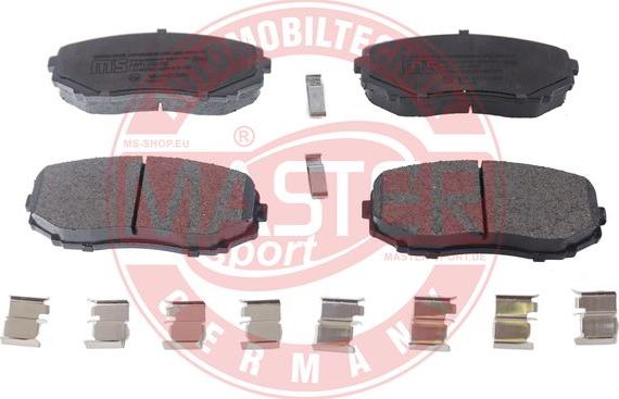 MASTER-SPORT GERMANY 13046056062N-SET-MS - Kit de plaquettes de frein, frein à disque cwaw.fr