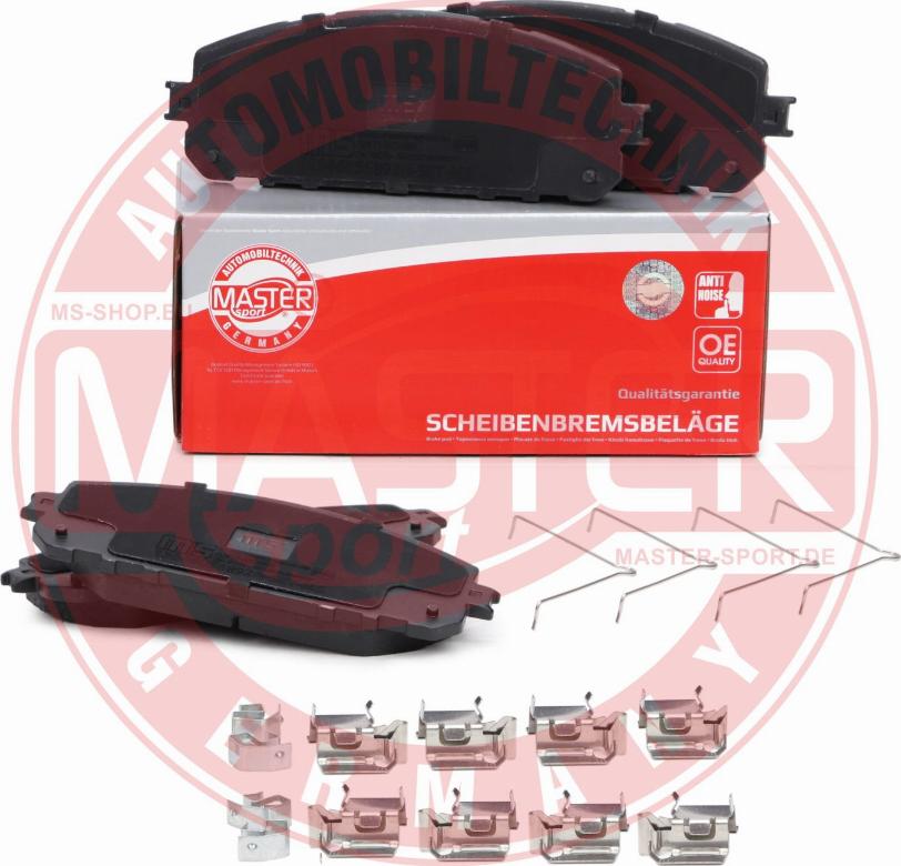 MASTER-SPORT GERMANY 13046056892N-SET-MS - Kit de plaquettes de frein, frein à disque cwaw.fr