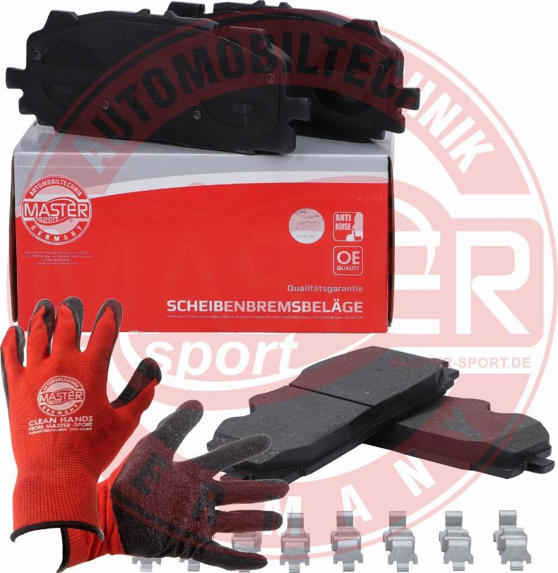 MASTER-SPORT GERMANY 13046056782N-SET-MSP - Kit de plaquettes de frein, frein à disque cwaw.fr