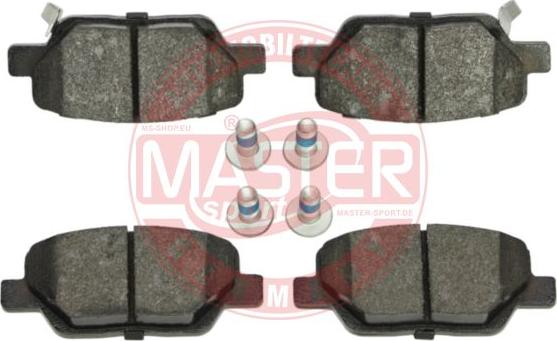 MASTER-SPORT GERMANY 13046056772N-SET-MS - Kit de plaquettes de frein, frein à disque cwaw.fr