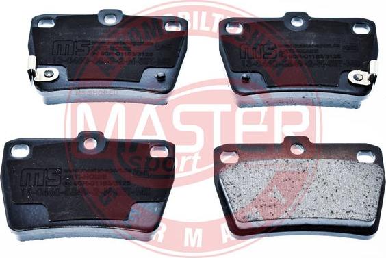 MASTER-SPORT GERMANY 13046058492N-SET-MS - Kit de plaquettes de frein, frein à disque cwaw.fr