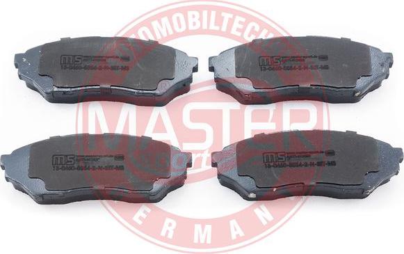 MASTER-SPORT GERMANY 13046058542N-SET-MS - Kit de plaquettes de frein, frein à disque cwaw.fr