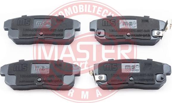 MASTER-SPORT GERMANY 13046058562N-SET-MS - Kit de plaquettes de frein, frein à disque cwaw.fr