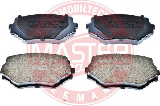 MASTER-SPORT GERMANY 13046058572N-SET-MS - Kit de plaquettes de frein, frein à disque cwaw.fr