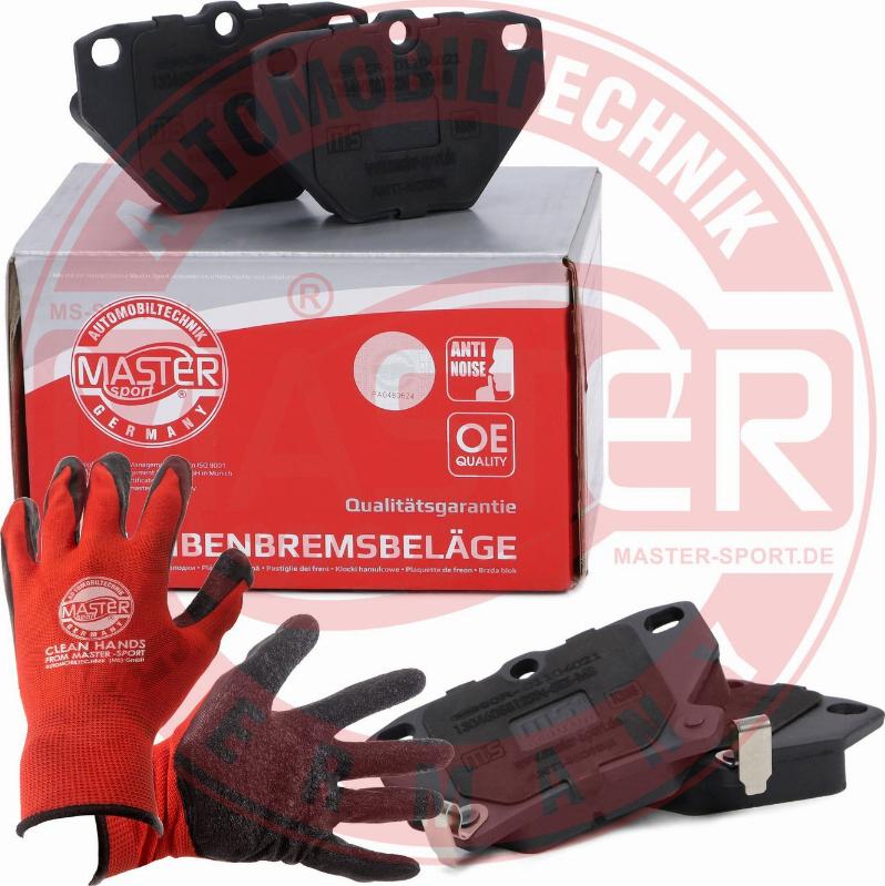 MASTER-SPORT GERMANY 13046058122N-SET-MSP - Kit de plaquettes de frein, frein à disque cwaw.fr