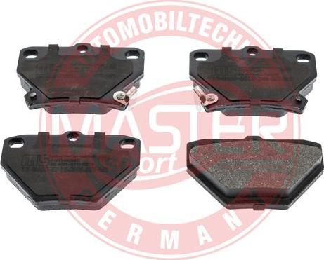 MASTER-SPORT GERMANY 13046058122N-SET-MS - Kit de plaquettes de frein, frein à disque cwaw.fr