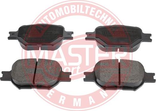 MASTER-SPORT GERMANY 13046058172N-SET-MS - Kit de plaquettes de frein, frein à disque cwaw.fr