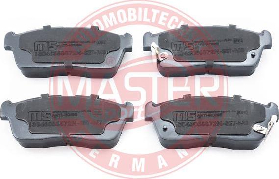 MASTER-SPORT GERMANY 13046058872N-SET-MS - Kit de plaquettes de frein, frein à disque cwaw.fr