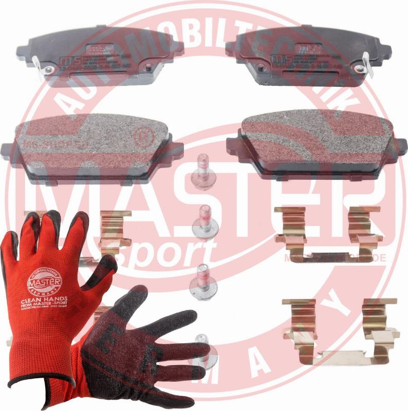 MASTER-SPORT GERMANY 13046058252N-SET-MSP - Kit de plaquettes de frein, frein à disque cwaw.fr