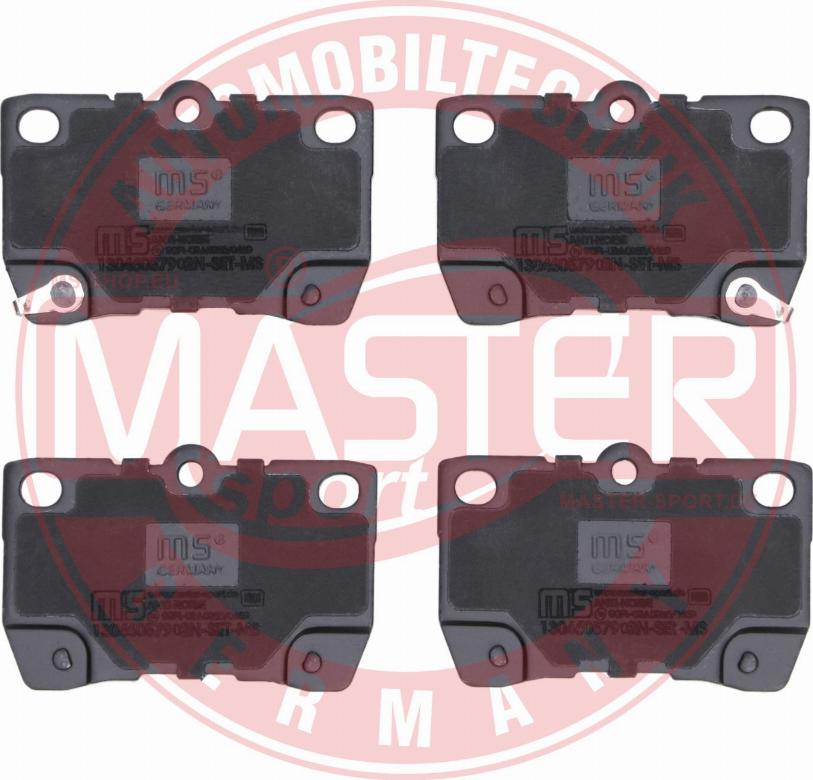 MASTER-SPORT GERMANY 13046057902N-SET-MS - Kit de plaquettes de frein, frein à disque cwaw.fr