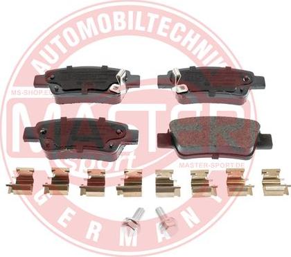 MASTER-SPORT GERMANY 13046057542N-SET-MS - Kit de plaquettes de frein, frein à disque cwaw.fr