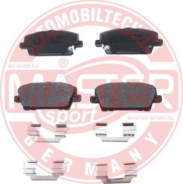 MASTER-SPORT GERMANY 13046057562N-SET-MS - Kit de plaquettes de frein, frein à disque cwaw.fr