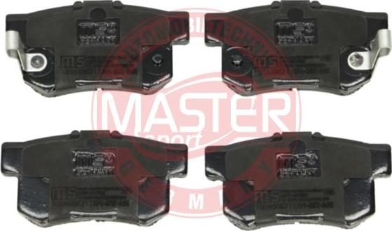 MASTER-SPORT GERMANY 13046057112N-SET-MS - Kit de plaquettes de frein, frein à disque cwaw.fr