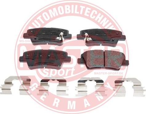 MASTER-SPORT GERMANY 13046057862N-SET-MS - Kit de plaquettes de frein, frein à disque cwaw.fr