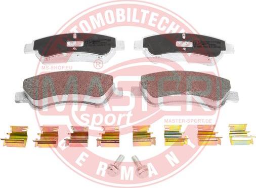 MASTER-SPORT GERMANY 13046039942K-SET-MS - Kit de plaquettes de frein, frein à disque cwaw.fr