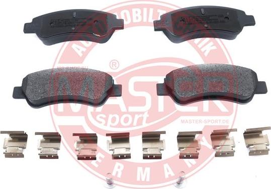 MASTER-SPORT GERMANY 13046039942N-SET-MS - Kit de plaquettes de frein, frein à disque cwaw.fr