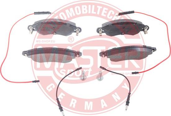 MASTER-SPORT GERMANY 13046039962N-SET-MS - Kit de plaquettes de frein, frein à disque cwaw.fr