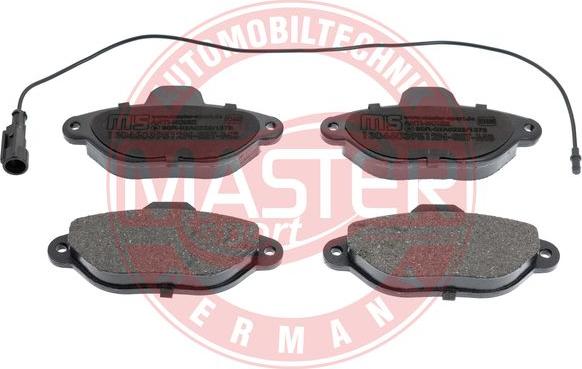 MASTER-SPORT GERMANY 13046039512N-SET-MS - Kit de plaquettes de frein, frein à disque cwaw.fr