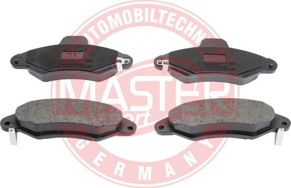 MASTER-SPORT GERMANY 13046039652N-SET-MS - Kit de plaquettes de frein, frein à disque cwaw.fr