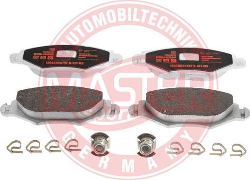 MASTER-SPORT GERMANY 13046039752K-SET-MS - Kit de plaquettes de frein, frein à disque cwaw.fr