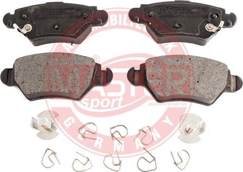 MASTER-SPORT GERMANY 13046039762N-SET-MS - Kit de plaquettes de frein, frein à disque cwaw.fr