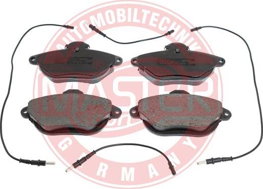 MASTER-SPORT GERMANY 13046039732N-SET-MS - Kit de plaquettes de frein, frein à disque cwaw.fr