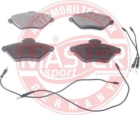 MASTER-SPORT GERMANY 13046039722N-SET-MS - Kit de plaquettes de frein, frein à disque cwaw.fr