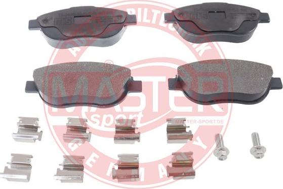 MASTER-SPORT GERMANY 13046038402N-SET-MS - Kit de plaquettes de frein, frein à disque cwaw.fr