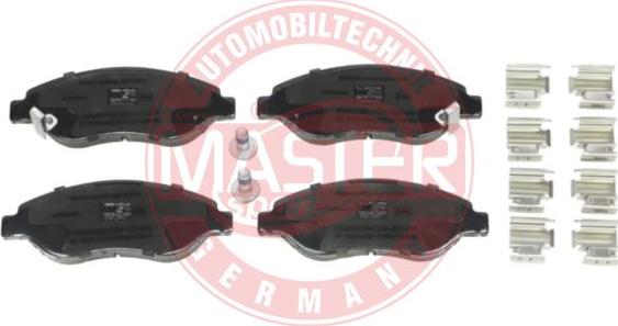 MASTER-SPORT GERMANY 13046038412N-SET-MS - Kit de plaquettes de frein, frein à disque cwaw.fr