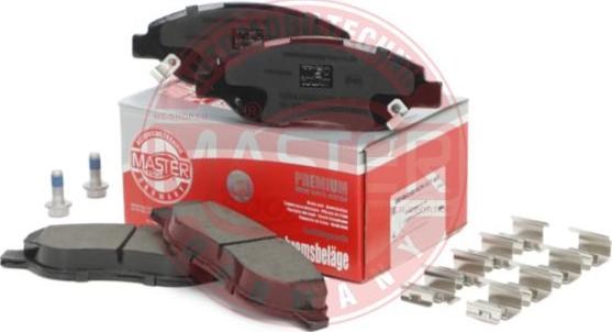 MASTER-SPORT GERMANY 13046038412N-SET-MS - Kit de plaquettes de frein, frein à disque cwaw.fr