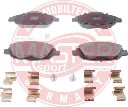 MASTER-SPORT GERMANY 13046038472N-SET-MS - Kit de plaquettes de frein, frein à disque cwaw.fr