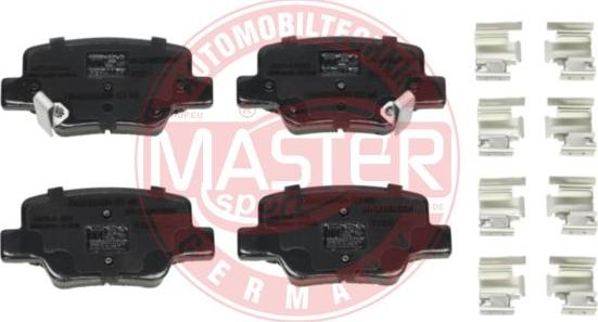 MASTER-SPORT GERMANY 13046038542N-SET-MS - Kit de plaquettes de frein, frein à disque cwaw.fr