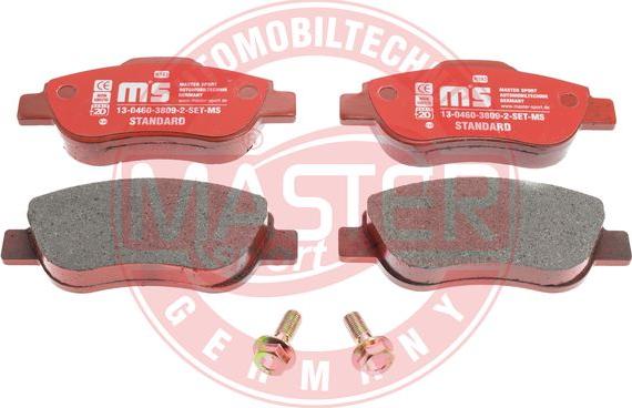 MASTER-SPORT GERMANY 13046038092-SET-MS - Kit de plaquettes de frein, frein à disque cwaw.fr