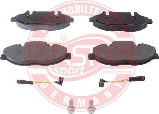 MASTER-SPORT GERMANY 13046038192N-SET-MS - Kit de plaquettes de frein, frein à disque cwaw.fr