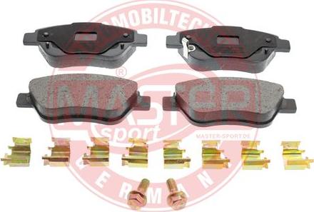 MASTER-SPORT GERMANY 13046038392N-SET-MS - Kit de plaquettes de frein, frein à disque cwaw.fr