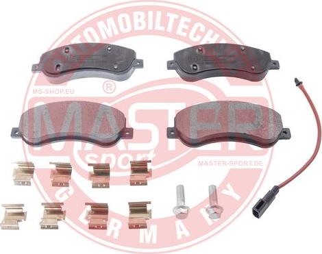 MASTER-SPORT GERMANY 13046038342N-SET-MS - Kit de plaquettes de frein, frein à disque cwaw.fr