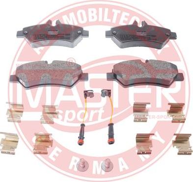 MASTER-SPORT GERMANY 13046038372N-SET-MS - Kit de plaquettes de frein, frein à disque cwaw.fr