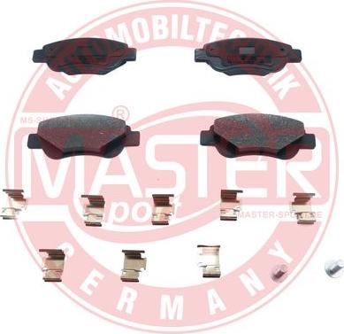 MASTER-SPORT GERMANY 13046038292N-SET-MS - Kit de plaquettes de frein, frein à disque cwaw.fr