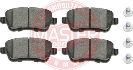 MASTER-SPORT GERMANY 13046038252N-SET-MS - Kit de plaquettes de frein, frein à disque cwaw.fr