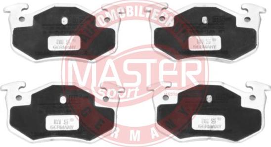 MASTER-SPORT GERMANY 13046038232K-SET-MS - Kit de plaquettes de frein, frein à disque cwaw.fr