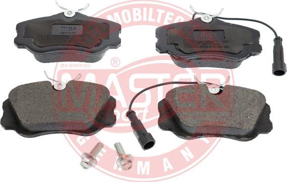 MASTER-SPORT GERMANY 13046029522N-SET-MS - Kit de plaquettes de frein, frein à disque cwaw.fr