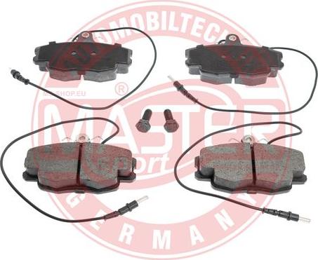 MASTER-SPORT GERMANY 13046029812N-SET-MS - Kit de plaquettes de frein, frein à disque cwaw.fr