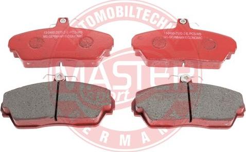 MASTER-SPORT GERMANY 13046029702E-SET-MS - Kit de plaquettes de frein, frein à disque cwaw.fr