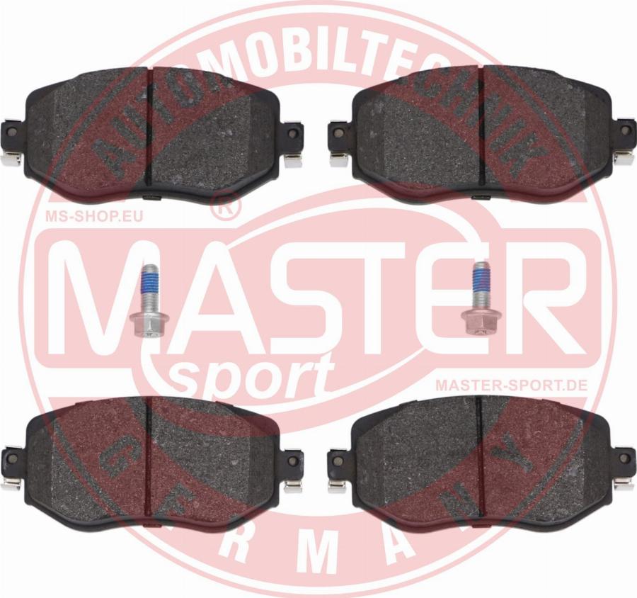 MASTER-SPORT GERMANY 13046026202N-SET-MS - Kit de plaquettes de frein, frein à disque cwaw.fr