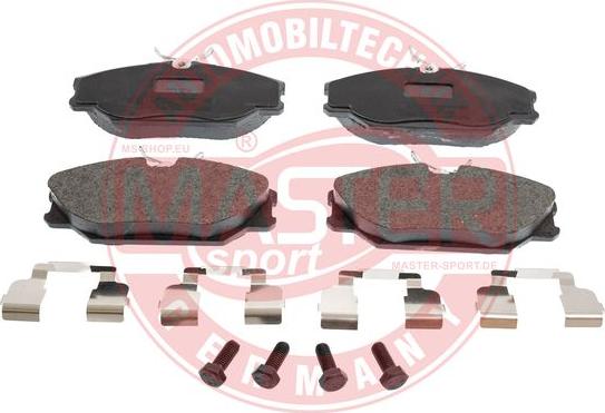 MASTER-SPORT GERMANY 13046028952N-SET-MS - Kit de plaquettes de frein, frein à disque cwaw.fr