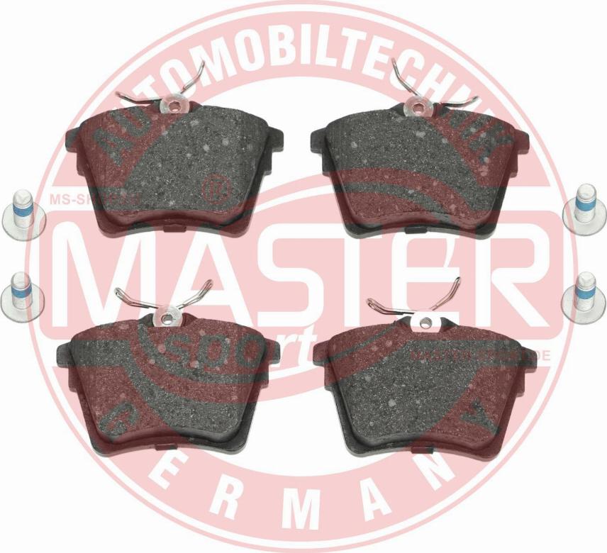 MASTER-SPORT GERMANY 13046028932N-SET-MS - Kit de plaquettes de frein, frein à disque cwaw.fr