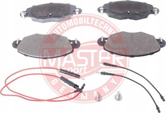 MASTER-SPORT GERMANY 13046028922N-SET-MS - Kit de plaquettes de frein, frein à disque cwaw.fr